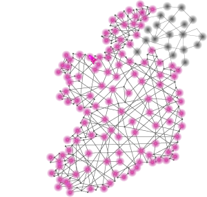network traffic 1 node-map-of-Ireland-&-NI