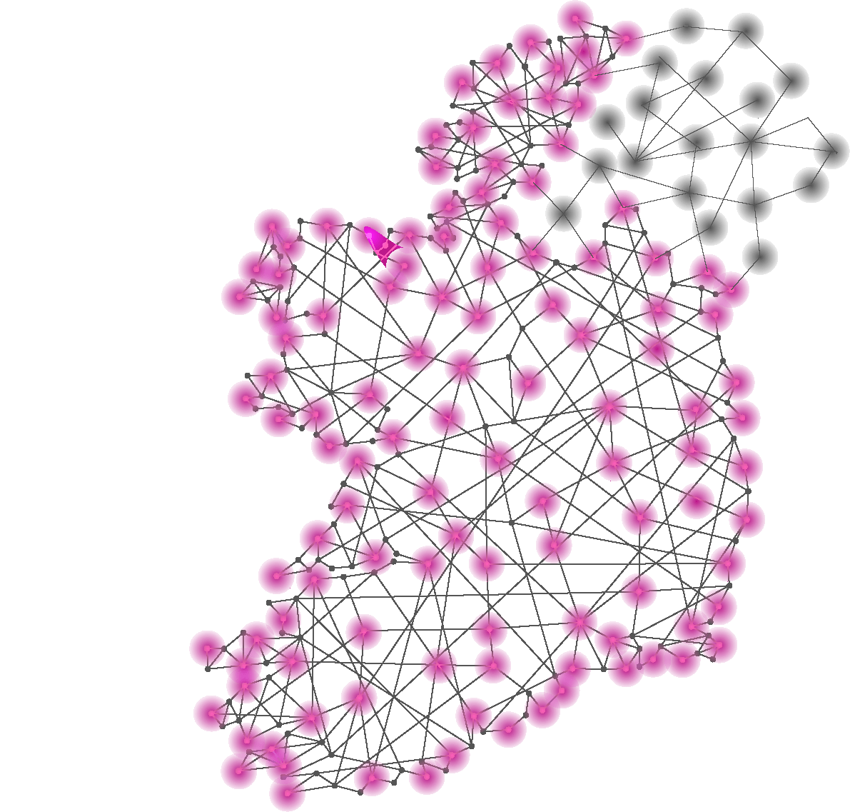 Nodes map of ireland node-map-of-Ireland-&-NI