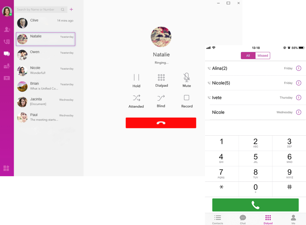 in2pbx desktop & mobile view in2pbx-desktop-&-mobile-view